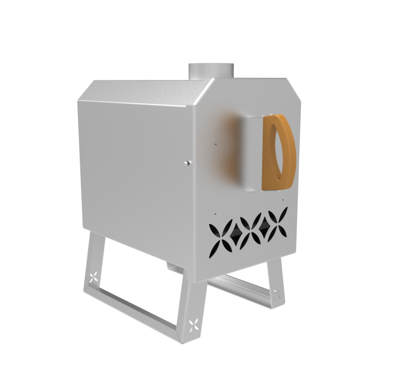 Welltub 2-persoons hottub | Externe 30 kW houtkachel