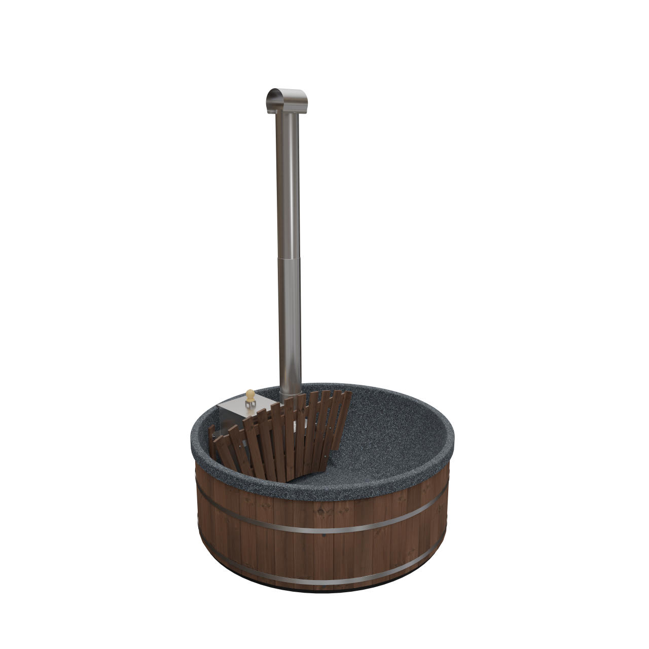 Welltub 2-persoons hottub | Interne houtkachel