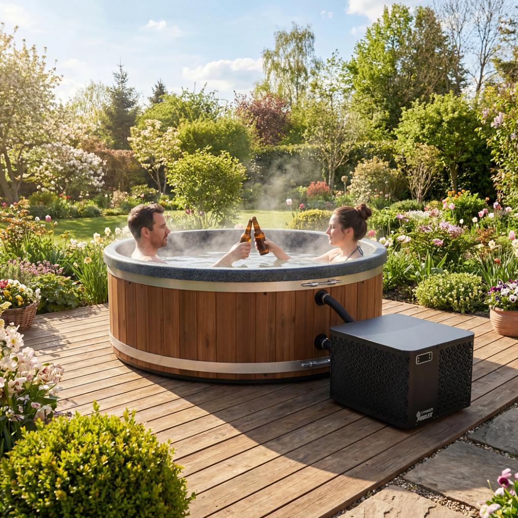 Welltub 2-persoons hottub | Elektrische kachel