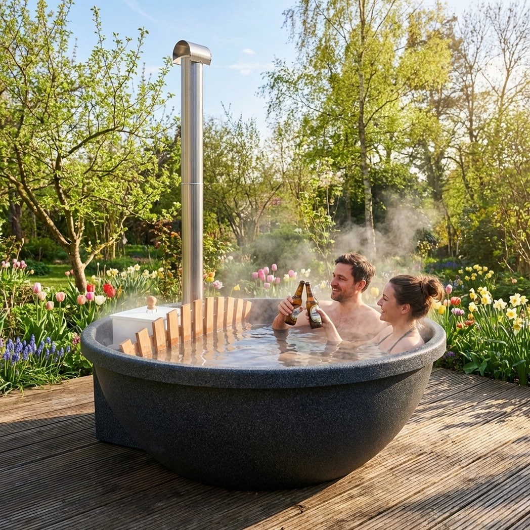 Welltub 2-persoons hottub | Interne houtkachel